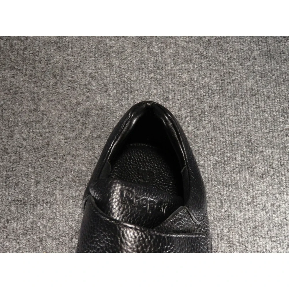 Propet Shoes Men's Black Leather Strap Slip On Loafers Size 14 M Comfort M5015